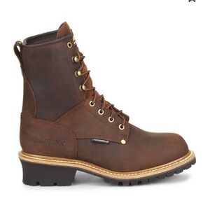 Carolina Steel Toe Waterproof Logging Boot Sz 10.5